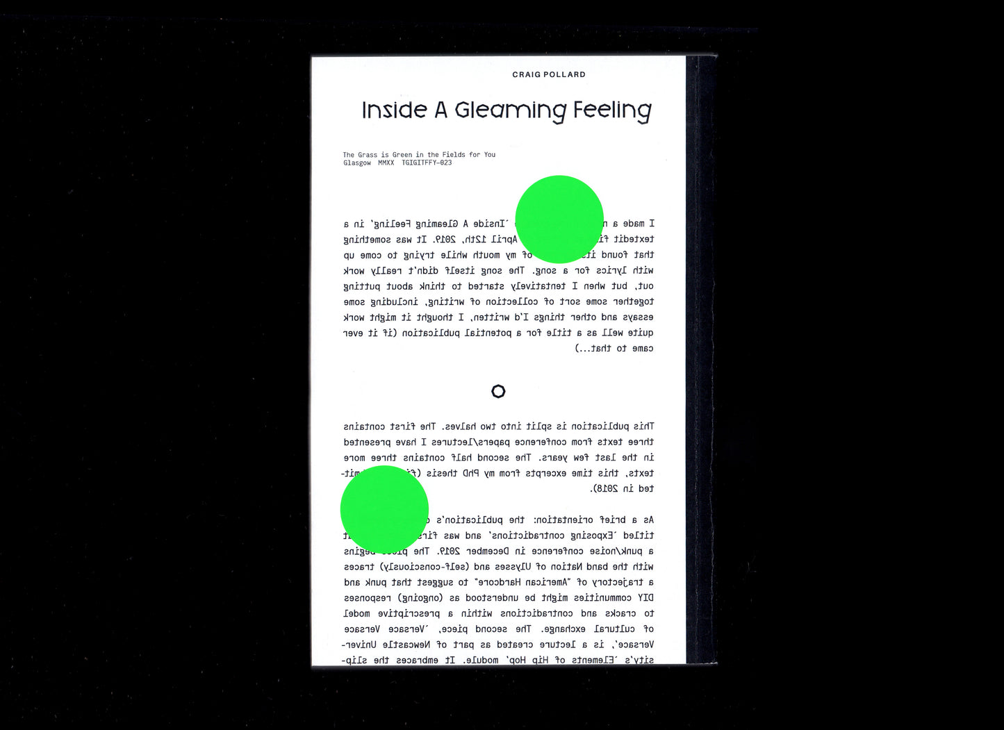 Inside A Gleaming Feeling — Craig Pollard